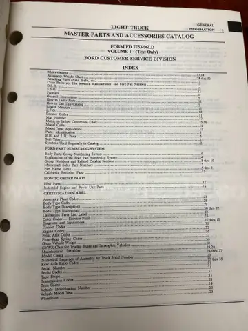 2 - 1996 Ford Light Truck Catalog