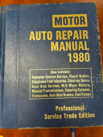 Auto Repair Manuals