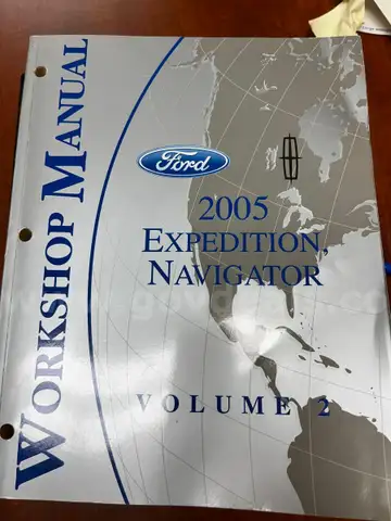 2005 Ford Expedition, Navigator Manuals