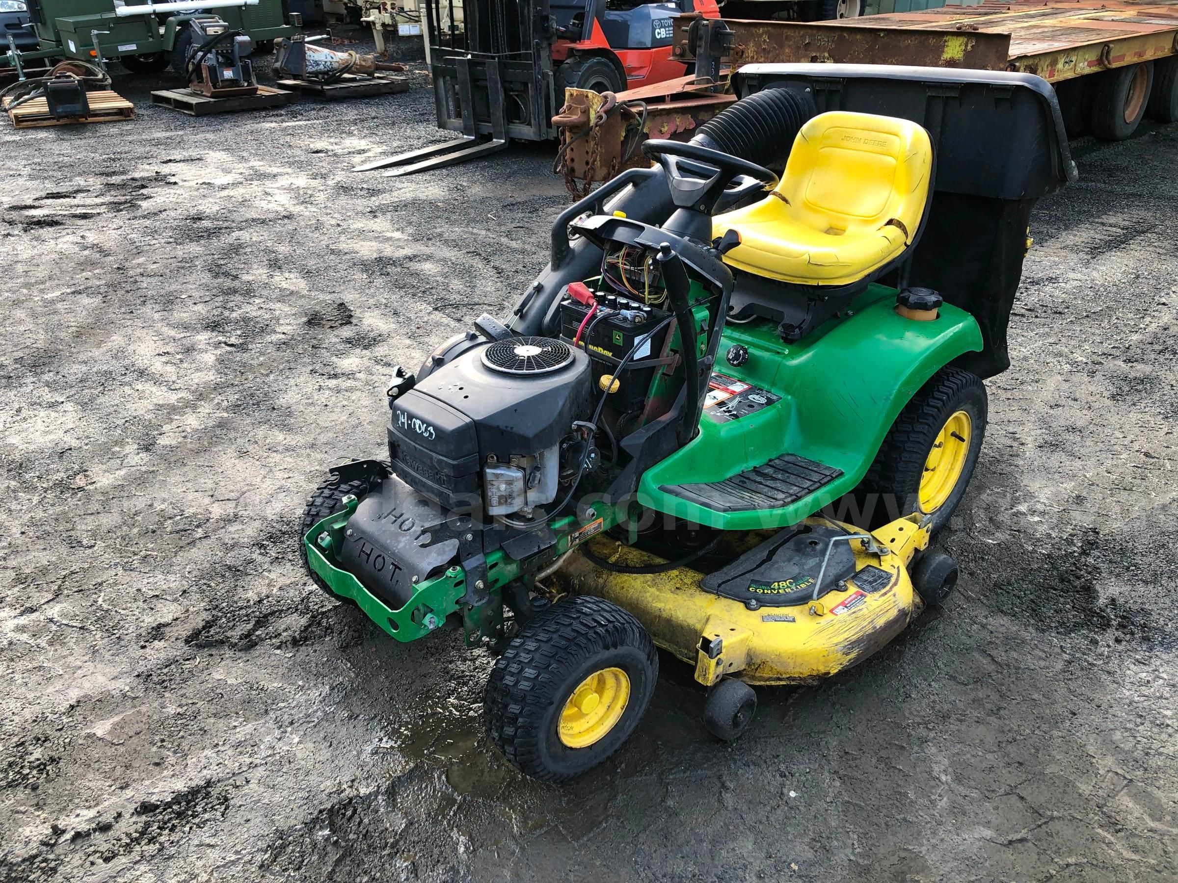 2003 John Deere LX277 AWS Tractor Riding Lawn Mower 48