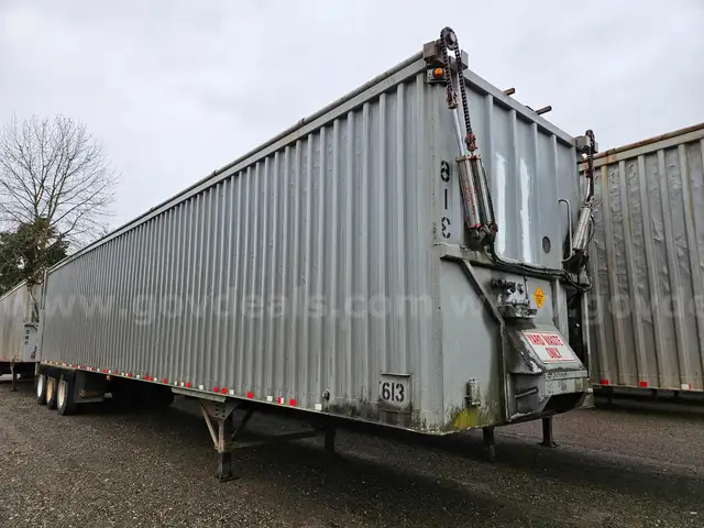 2008 Reliance ATSLT-49&#x27;6&#x22;-3 Steel Refuse Transfer 50&#x27; Triple Axle Trailer - Live Floor (ID# 378??) (TCO) (24-3051) 11700