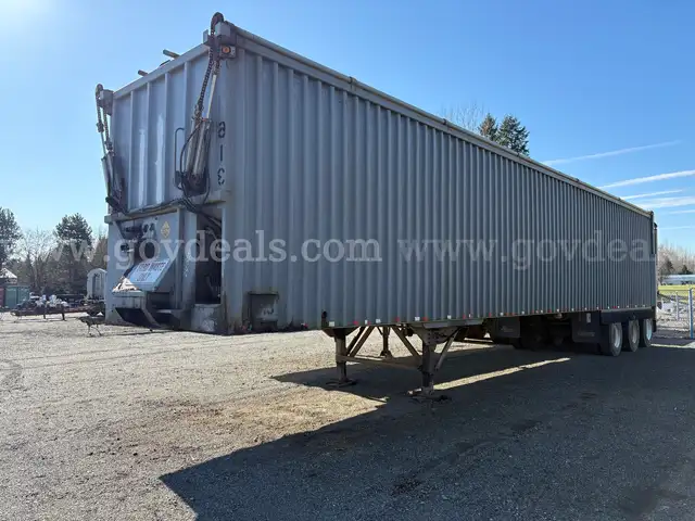 2008 Reliance ATSLT-49'6"-3 Steel Refuse Transfer 50' Triple Axle Trailer - Live Floor (ID# 37800) (TCO) (24-3051) 11700