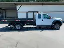 2012 Ford F-550 4x4 Diesel Roll Off Hook Lift Flatbed Dump Truck (ID #39757) (Off-Site) (25-1300) 13400