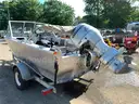 2002 Hewescraft 160 Sportsman 16&#x27; Vessel w/ Boat Trailer (ID# 40306) (GVL) (25-1813) 477