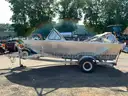 2002 Hewescraft 160 Sportsman 16&#x27; Vessel w/ Boat Trailer (ID# 40306) (GVL) (25-1813) 477