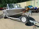 2002 Hewescraft 160 Sportsman 16&#x27; Vessel w/ Boat Trailer (ID# 40306) (GVL) (25-1813) 477