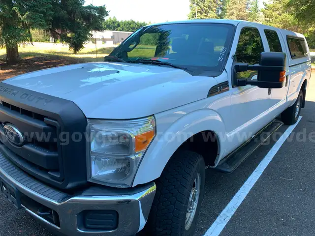 2012 Ford F-250 SD XL Crew Cab 4WD PU Truck w/ Canopy (ID# 40588) (FTL) (25-2139) 225