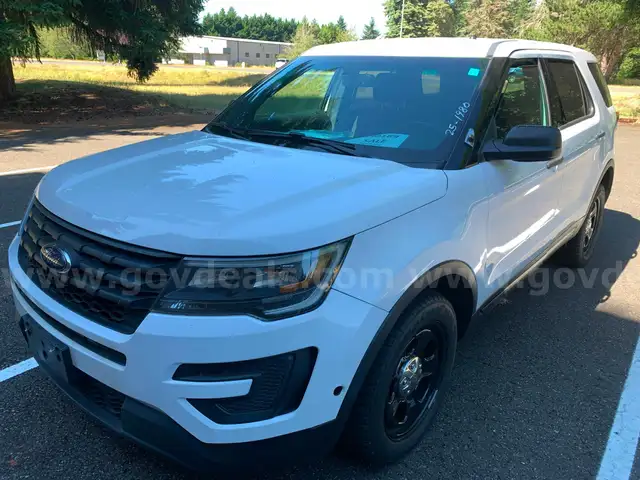 2017 Ford Explorer AWD Police Interceptor SUV (ID# 40590) (FTL) (25-1980) 225