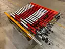 Pallet of Survey Prism Poles&#xA0;(ID #40636) (J9-2L) (25-1413-8) 225