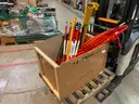 Pallet of Survey Prism Poles&#xA0;(ID #40636) (J9-2L) (25-1413-8) 225