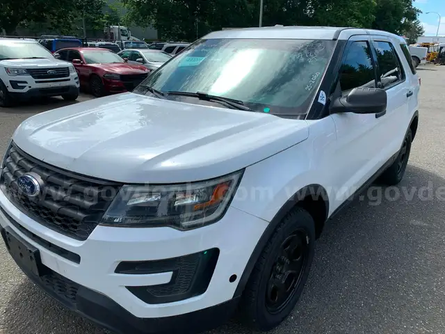 2018 Ford Explorer AWD Police Interceptor SUV (ID#40637) (OEF) (25-2060) 225