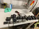 Box of Various Cameras &#x26; Jet Paks&#xA0;(ID #40682) (J01-2L) (NO UPC)