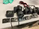 Box of Various Cameras &#x26; Jet Paks&#xA0;(ID #40682) (J01-2L) (NO UPC)