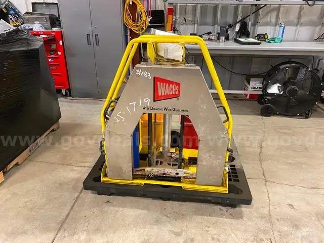 Wachs Hydraulic Pipe Cutter (ID #40685) (H02-5R) (25-1719-1) 31714