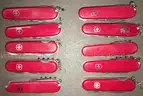 LOT of (120) Victorinox Swiss Army Knives (ID# 40689) (TSA #1) (NO UPC) (19-26)