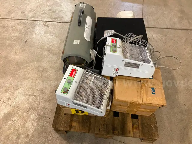 Pallet of Heaters &#x26; Extras (ID #40690) (H01-5L) (25-1188-9) 21405