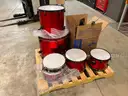 Mendini Drum Set w/Zildjian Cymbals&#xA0;(ID #40716) (I03-1L) (25-1312-7) 116