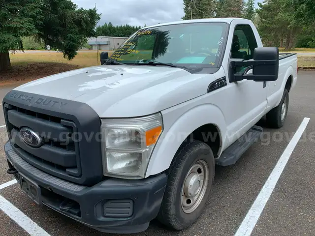 2012 Ford F-350 SD XL 2WD Reg Cab 8ft-Bed Truck (ID# 40723) (FTL) (25-1910) 11700