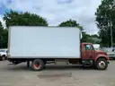 1996 International 4700 DT466 20ft Box Truck, Manual Transmission, LOW MILES! Under 23K  (ID# 40755) (E08) (25-2440) 310