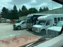 1996 International 4700 DT466 20ft Box Truck, Manual Transmission, LOW MILES! Under 23K  (ID# 40755) (E08) (25-2440) 310