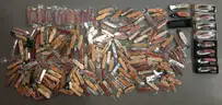 LOT of ~200 Personalized Swiss-Style Knives (ID# 40759) (TSA #1) (NO UPC) (20-33)
