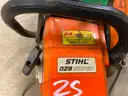 Stihl 029 Super Chainsaw w/Lewis Cable Winch&#xA0;(ID #40777) (J01-2L) (25-2168-13) 490