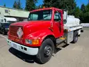 1990 International 4700 DT466 2WD 1200 Gallon Aviation Fuel Truck, Manual Transmission (ID# 40810) (E07) (25-1338) 490