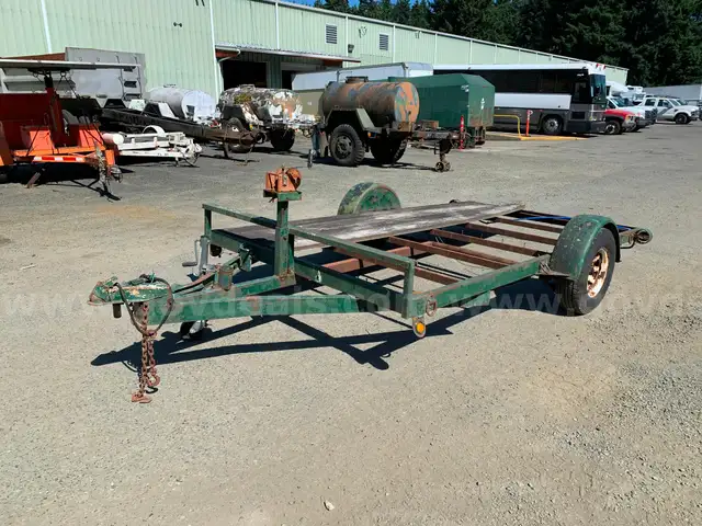 1992 Northwest CT 12ft Utility Trailer (ID# 40859) (GVL) (25-1575) 465