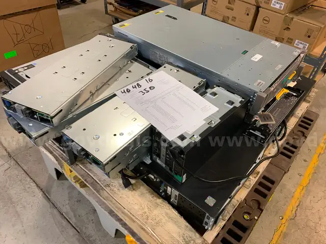 Pallet of Server Equipment&#xA0;(ID #40865) (J8-2L) (25-1608-1) 405