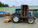 2006 New Holland TN95DA Tractor 4WD w/ 60in Side and Rear Flail Mowers (ID# 40910) (GVL) (25-0484)+ 405