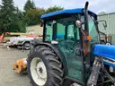 2006 New Holland TN95DA Tractor 4WD w/ 60in Side and Rear Flail Mowers (ID# 40910) (GVL) (25-0484)+ 405