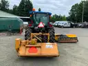 2006 New Holland TN95DA Tractor 4WD w/ 60in Side and Rear Flail Mowers (ID# 40910) (GVL) (25-0484)+ 405