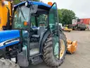 2006 New Holland TN95DA Tractor 4WD w/ 60in Side and Rear Flail Mowers (ID# 40910) (GVL) (25-0484)+ 405