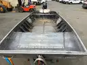 1984 Calkins Boat Trailer w/ 1985 16ft Polar Kraft Jon Boat &#x26; 2013 Evinrude 90hp Motor (ID# 41113) (GVL) (25-1563)+ 4772