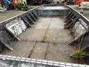 1984 Calkins Boat Trailer w/ 1985 16ft Polar Kraft Jon Boat &#x26; 2013 Evinrude 90hp Motor (ID# 41113) (GVL) (25-1563)+ 4772