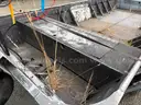 1984 Calkins Boat Trailer w/ 1985 16ft Polar Kraft Jon Boat &#x26; 2013 Evinrude 90hp Motor (ID# 41113) (GVL) (25-1563)+ 4772