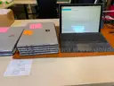Lot of 9 Microsoft Surface Pro - 5ct. Pro 4, 1ct. Pro 5 and 3ct. Pro 6&#xA0;(ID# 41142) (I01-3L) (25-1647-75) 090 (19-26)