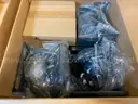 Motorola Headsets (21ct), Tait Desk Microphones (5ct) and Radio Cabinets (4ct)&#xA0;(ID# 41196) (H01-3L) (23-2208-1) 310