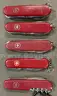 Victorinox/Wenger Swiss Army Knife Lot ~130 (ID# 41204) (TSA #2) (NO UPC) (19-26)