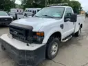 2008 Ford F-350 SD XL 4WD Truck w/ Service Body *Tow-Away* (ID# 41253) (EF7) (25-2573) 11700