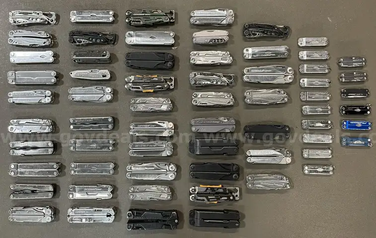 Leatherman Multi-Tool Lot ~63 Units (ID# 41259) (TSA #4) (NO UPC) (19-26)