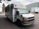 2012 Chevrolet Express 4500 Goshen Coach Shuttle Bus 14 Passenger w/ Lift, TOW AWAY (ID# 41313) (PRT) (25-1083) 11700