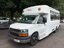 2012 Chevrolet Express 4500 Goshen Coach Shuttle Bus 14 Passenger w/ Lift, TOW AWAY (ID# 41313) (PRT) (25-1083) 11700