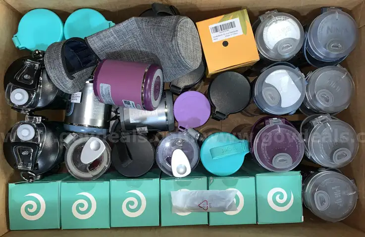 Personal Blender Lot ~25 Units + 5 Ninja Bases (ID# 41361) (TSA #4) (NO UPC) (21-35)