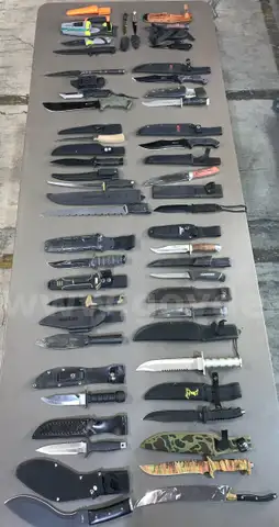 Fixed Blade, Knife, &#x26; Hatchet Lot ~60 Units (ID# 41380) (TSA #4) (NO UPC) (20-32)
