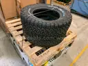 Pallet of 2EA BFGoodrich LT245/75R17 Tires&#xA0;(ID #41419) (I1-6R) (25-1408-1) 490