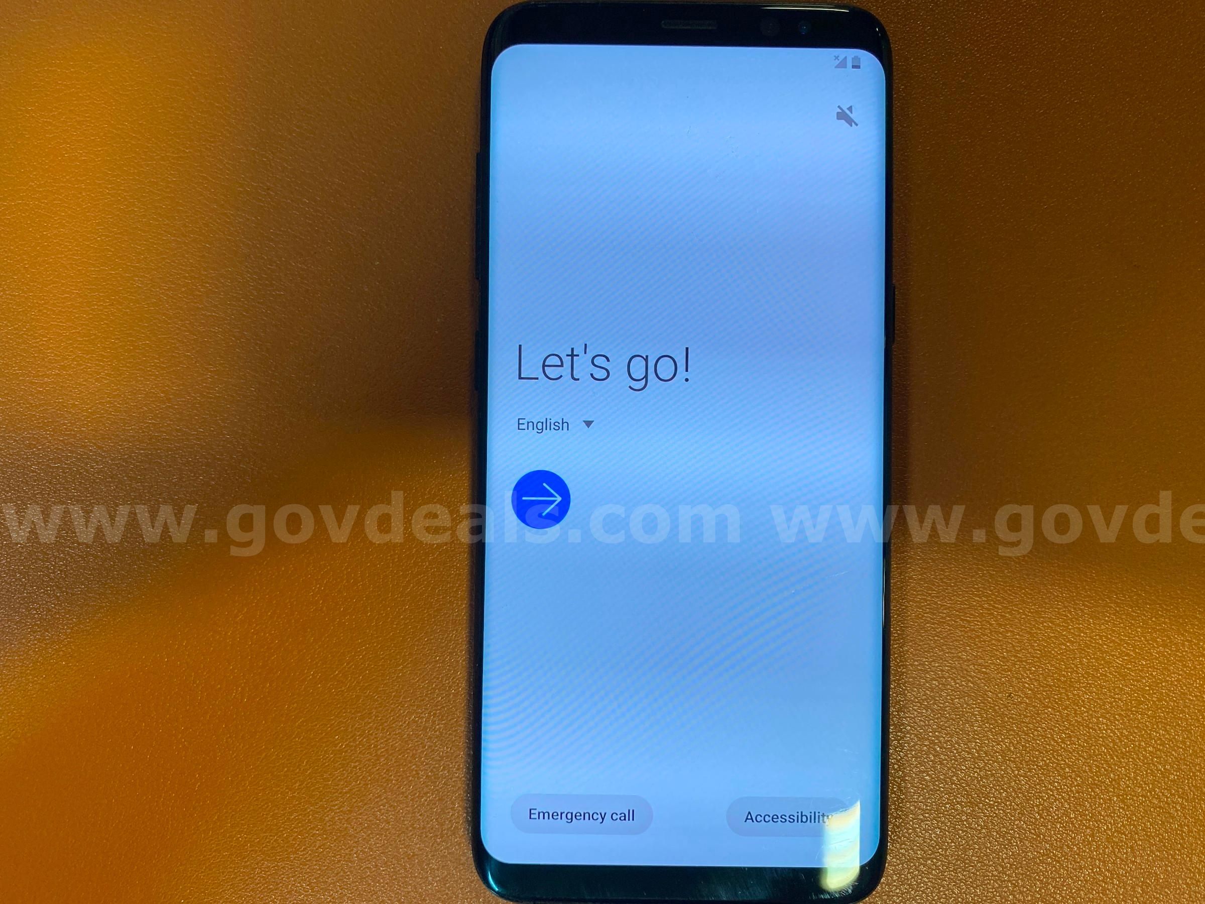Samsung Galaxy S8 - Black- 64GB (ID# 41449) (D-Case) (No UPC