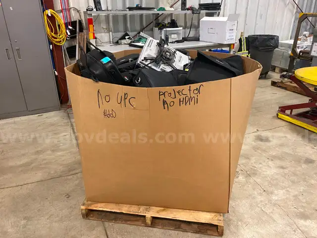 Pallet of Various Brand/Model Projectors (ID #41560) (H10-2L) NO UPC