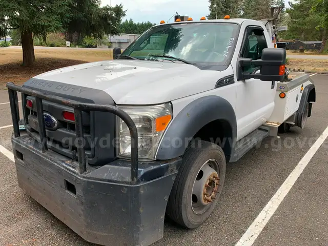 2013 Ford F-450 SD 2WD Reg. Cab Truck w/ Tow Wrecker (ID# 41589) (FTL) (24-4558) 405