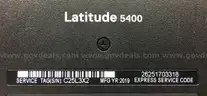 Dell Latitude 5400 Laptop Lot - 2 Units - Core i5 (ID# 41627) (H03-1R) (C4K) (18-20)
